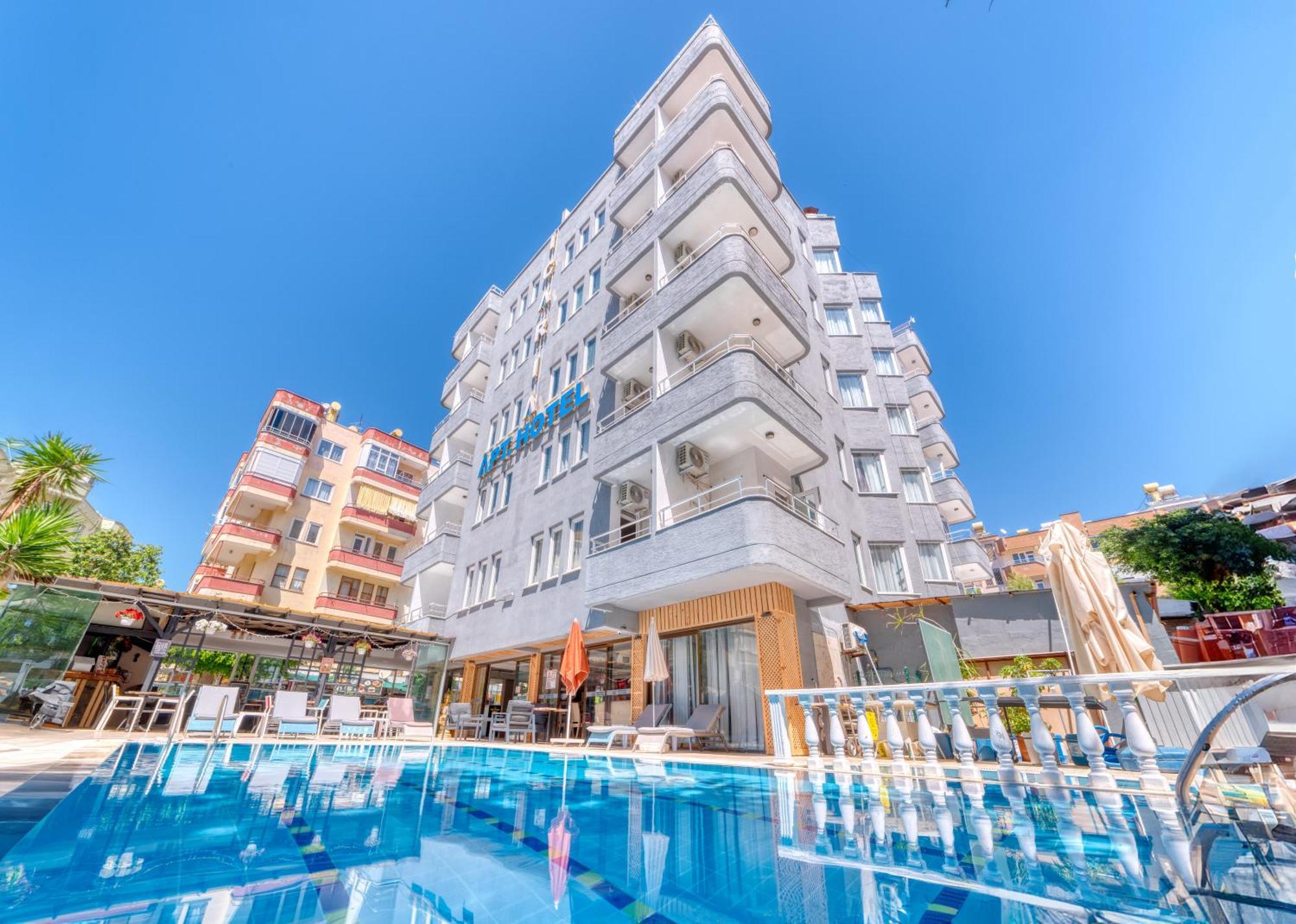 Kleopatra Icaria Apart Hotel Alanya Exterior foto